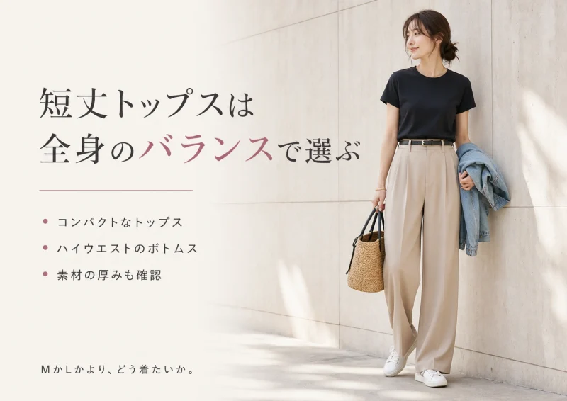 ユニクロの「ミニT」で考える、40代のサイズ選び